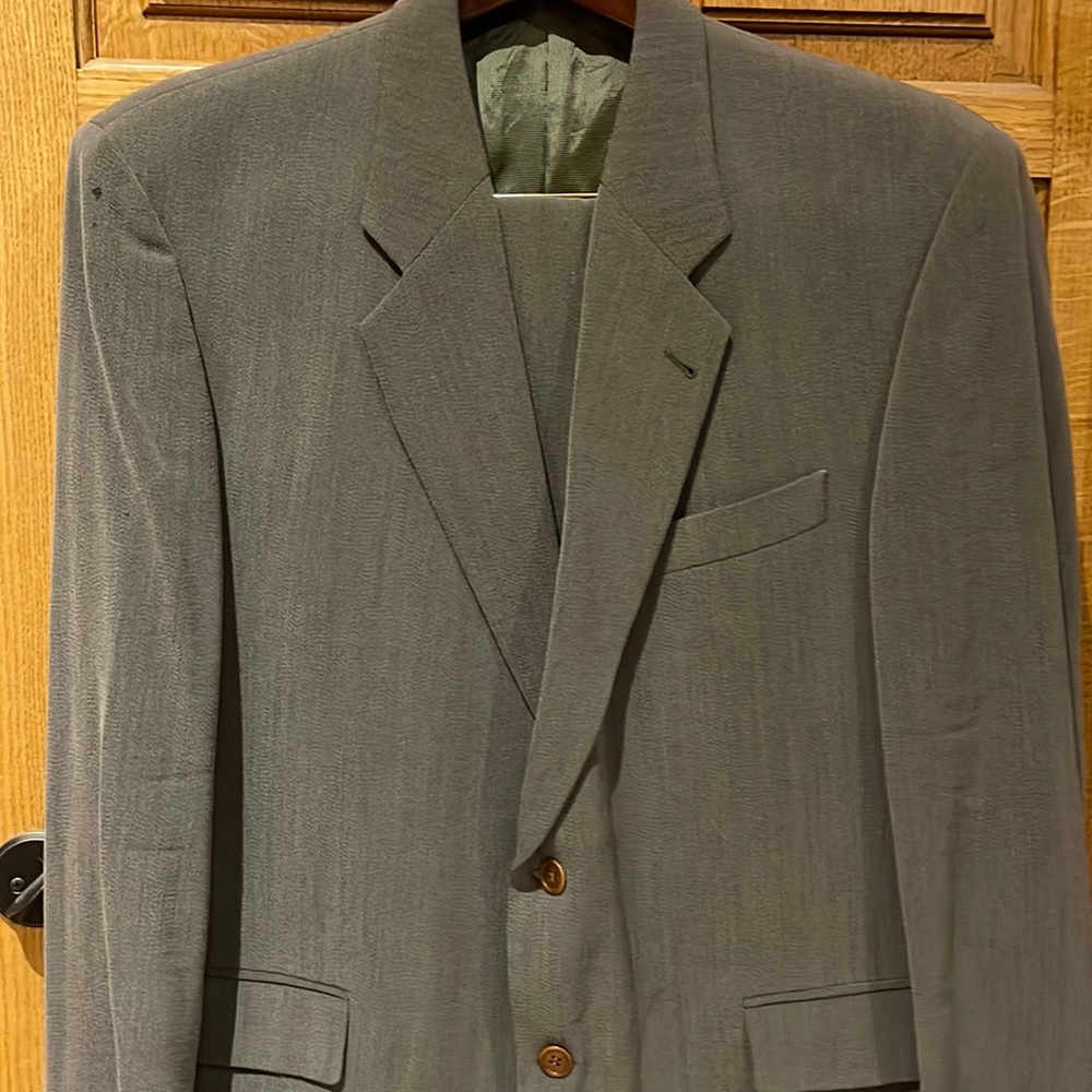 Rene Lezard wool suit made in France